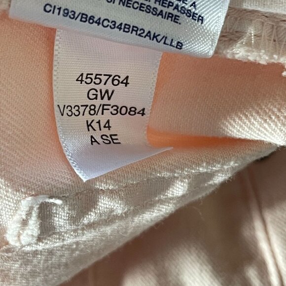 Lands' End Pale Pink Mid Rise Cropped Jean Size 12 - Picture 10 of 10